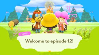 ✩ Meeting Harriet 🐩🎀 amp Inviting a new villager 🐺  Episode 12  ACNH Longplay No Commentary ✩ [upl. by Norrehc]