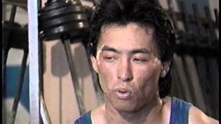 Ed Morishima Jr powerlifting champion featured on the Hawaiian Moving Company show in 1987 [upl. by Halverson]