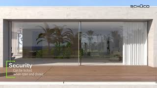 Schüco ASE 67 PD Aluminium Sliding Doors  Lite Haus UK [upl. by Ahsatak]