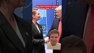 The time Mette Frederiksen offended Donald Trump 🇩🇰🇺🇸 [upl. by Nelac]