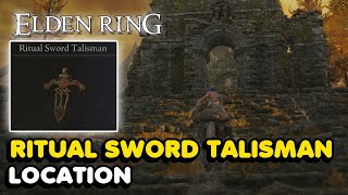 Elden Ring  Ritual Sword Talisman Location Raises Attack When HP is Full [upl. by Winchester]