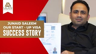 Startup Visa Success Story  Junaid Saleem [upl. by Radmen]