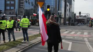 Kielce Protest rolników 21032024 [upl. by Heman]