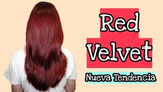 Tendencia color de cabello Red Velvet [upl. by Amanda]