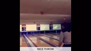 Bowlingball goes into the roof w hannah montana Vine [upl. by Reel]