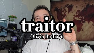 traitor  Olivia Rodrigo cover by Connor Philipp [upl. by Goldsworthy634]