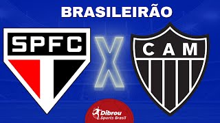 SÃO PAULO X ATLÉTICO MINEIRO AO VIVO BRASILEIRÃO DIRETO DO MORUMBIS  RODADA 35  NARRAÇÃO [upl. by Adnolrehs]