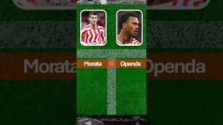 Álvaro Morata vs Loïs Openda Head to Head Entire Career Stats 2024 [upl. by Milla]