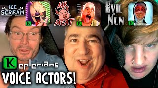 REAL VOICE ACTORS  ICE SCREAM ğŸ¦ EVIL NUN ğŸ”¨ MR MEAT ğŸ–  Keplerians 500k SPECIAL EXTRACT â— [upl. by Kuo]