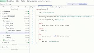 Quick Dockerfile container build for BWAMem in nextflow DSL 2  Bioinformatics on Code Ocean [upl. by Carolyn845]