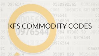 Commodity Codes Explained [upl. by Elagiba]