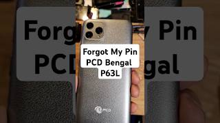 Forgot My Pin Pattern Password on my PCD Bengal P63L [upl. by Enowtna]