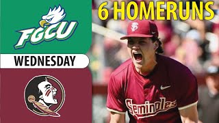 Florida Gulf Coast vs Florida State Baseball Highlights  College Baseball Highlights 2024 [upl. by Loren698]