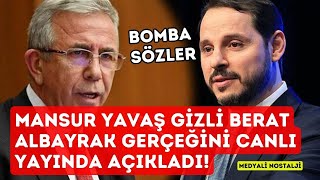 Mansur Yavaş kimsenin bilmediği Berat Albayrak gerçeğini canlı yayında açıkladı [upl. by Ekul]