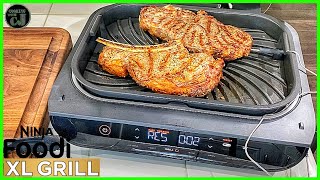 NINJA FOODI XL GRILL RIBEYE STEAKS  Ninja Foodi Smart XL Grill recipes [upl. by Iaka]