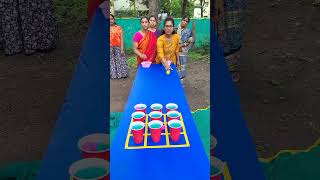 funny game challenge I Village game 🎯 viral viralvideo tranding funny viral [upl. by Einre]