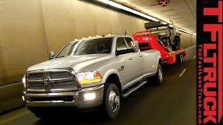 2015 Ram 3500 takes on the extreme Ike Gauntlet towing review [upl. by Gizela191]