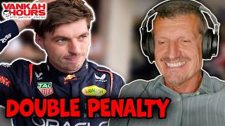 Guenther Steiner on Maxs Double Penalty Ferraris Championship Fight and KMags Impressive Race [upl. by Naffets]