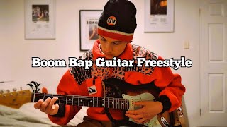 freestyle boom bap guitar playing [upl. by Rina]