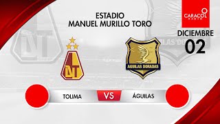 EN VIVO  Deportes Tolima vs Aguilas Doradas  FECHA 5 cuadrangulares de la liga colombiana [upl. by Bristow499]