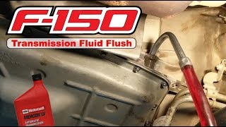 20152017 F150 Transmission Fluid Flush 6R80 [upl. by Elam]