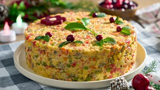 Salata de beouf pentru Craciun reteta nelipsita de pe masa de sarbatoare  JamilaCuisine [upl. by Nylinej]