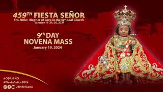 459th Fiesta Señor  1000AM Novena Mass  January 19 2024 OSANiño [upl. by Sielen338]