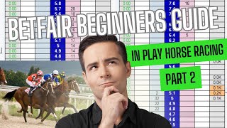 BetFair Beginners Guide In Play Horse Racing Pt 2 [upl. by Bakeman]