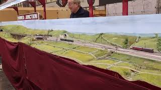 Hawes Junction atWarley National Model Railway Exhibition 2023 [upl. by Lombardo540]