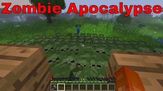 Minecraft Zombie Apocalypse Mod  SquishyMain [upl. by Anabelle263]