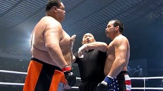 Taro Akebono vs Don Frye MMA fight HD  EPIC [upl. by Ekusoyr]