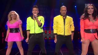 Alcazar amp Danny Saucedo  Alcazar Medley Live  Melodifestivalen 2013  semi [upl. by Meeki]