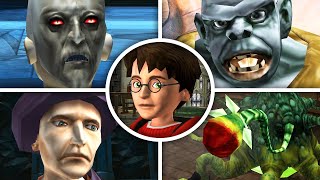 HARRY POTTER AND THE PHILOSOPHERS STONE PS2  All Bosses amp Ending 4K 60FPS [upl. by Palma]