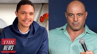 Joe Rogan Rips Gal Gadots StarStudded quotImaginequot Video Trevor Noah Mocks Trump amp More  THR News [upl. by Nosille37]