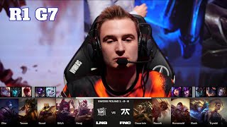 LNG vs FNC  Day 1 LoL Worlds 2023 Swiss Stage  LNG Gaming vs Fnatic full [upl. by Roman]