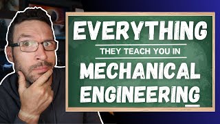 Everything You’ll Learn in Mechanical Engineering [upl. by Nnayrb]