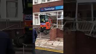 Unpaid Construction worker takes matters into his own hands on front lobby of new hotel [upl. by Kassel]