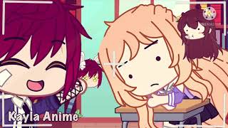 321 Muah meme Gacha club Souma x Erina [upl. by Ahsitel]