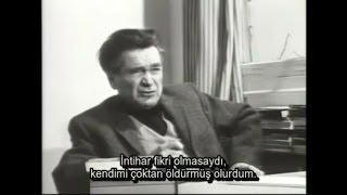 E M Cioran Röportajı Christian Bussy 1973 [upl. by Olegna576]