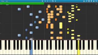 BWV 1067  Badinerie Piano synthesia [upl. by Angadresma112]