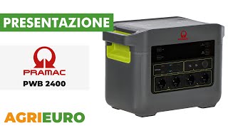 Presentazione della PowerStation Batteria Portatile Pramac PWB 2400 [upl. by Anoid]