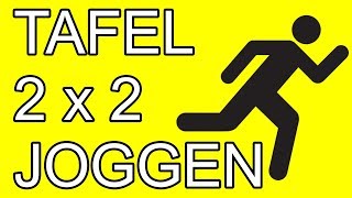 TAFEL VAN 2  REKENEN met meester Richard  tafeljoggen  flitsen  automatiseren  memoriseren [upl. by Hsot]