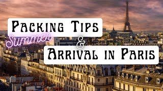 Summer packing tips for Paris  2 best ways to go downtown from Paris CDG airport [upl. by Ennaeus]