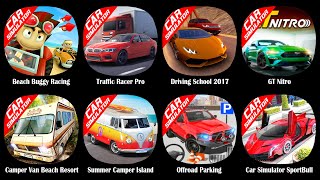 Beach Buggy RacingTraffic Racer ProDriving School 2017GT NitroCamper Van Beach ResortSummer Cam [upl. by Noman]