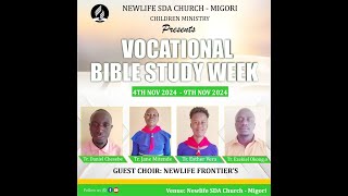 VOCATIONAL BIBLE STUDY WEEK 2024 [upl. by Abbotson]