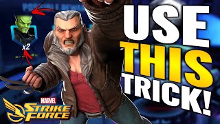 DONT SKIP GET MORE OLD MAN LOGAN SHARDS Event Tips  Marvel Strike Force [upl. by Doykos]