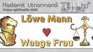 Löwe Mann amp Waage Frau Liebe und Partnerschaft [upl. by Suivatnom]