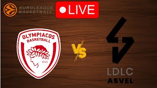 🔴 Live Olympiakos vs LyonVilleurbanne  EuroLeague 20242025  Live Play by Play Scoreboard [upl. by Caryn]