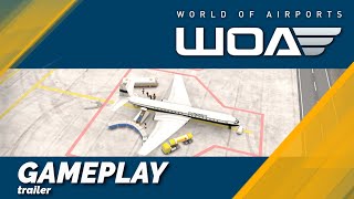 World of Airports gameplay trailer [upl. by Airat281]