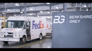 Robotic Parcel Sortation System at FedEx [upl. by Asehr322]